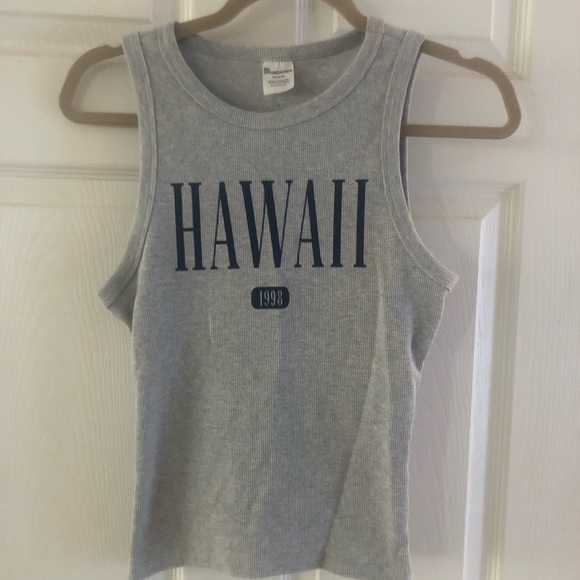 No Boundaries Tops - No Boundaries Hawaii Tank top- -XS